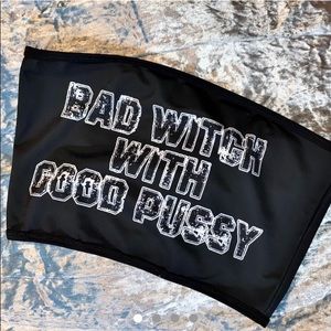 🖤🤍 BAD WITCH BITCH TOP🖤💀